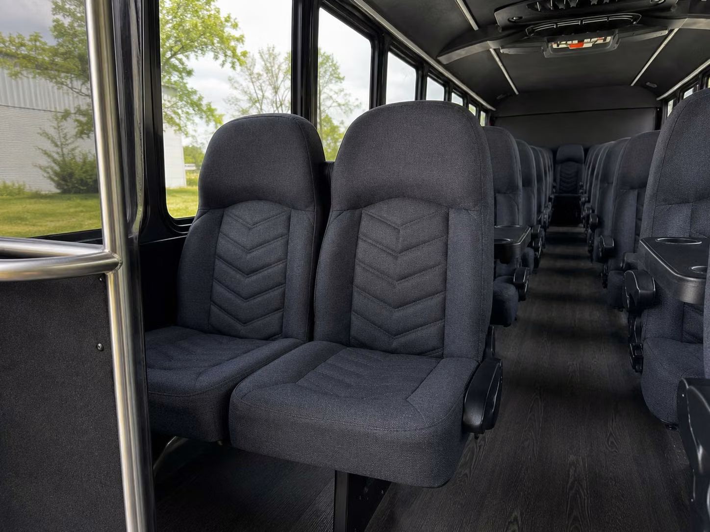 20 passenger minibus inside