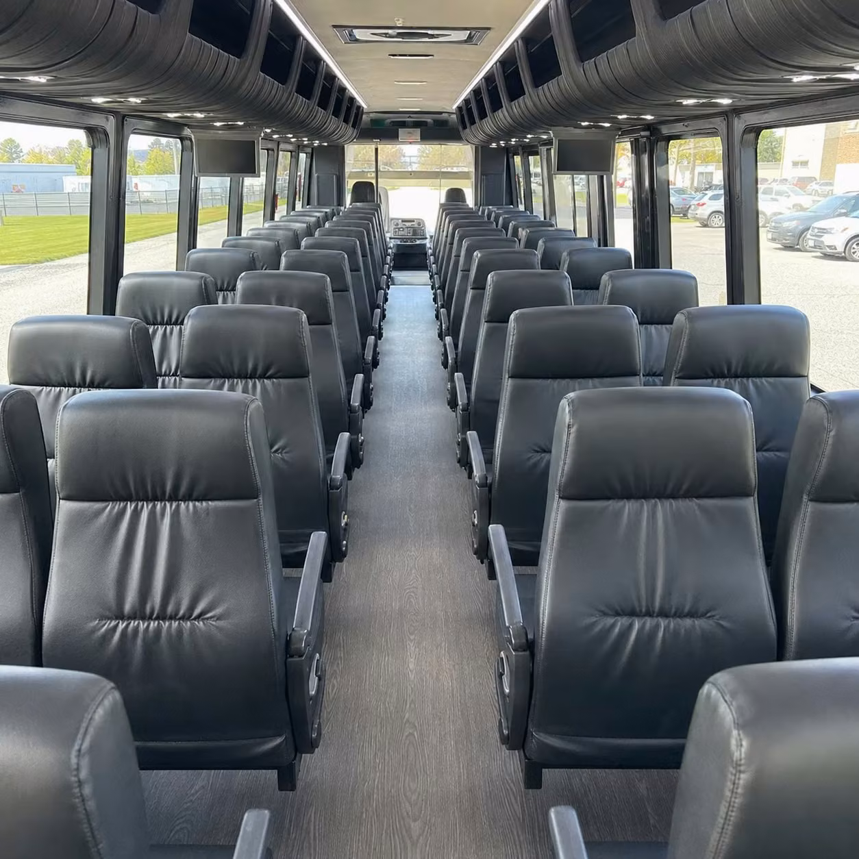 35 passenger minibus inside