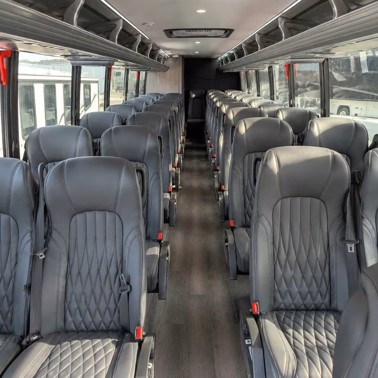 35 passenger minibus interior