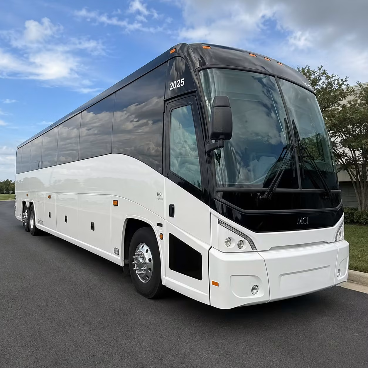 56 passenger charter bus