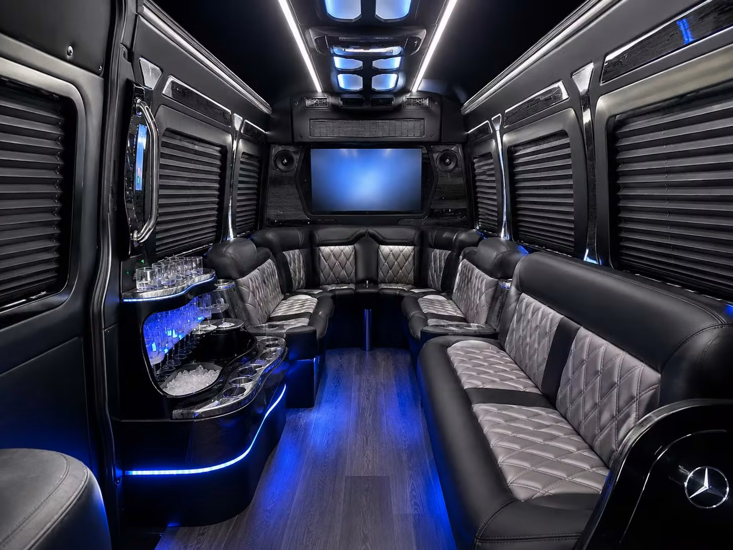 bus rental options for north las vegas trips