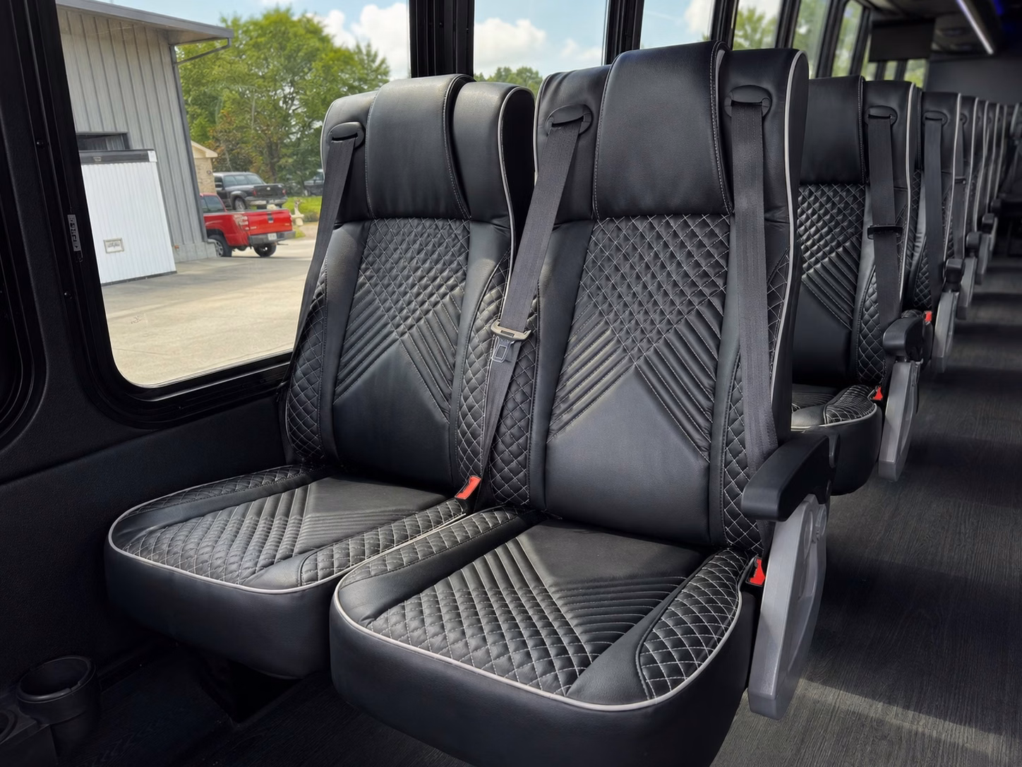 north las vegas charter bus rental interior