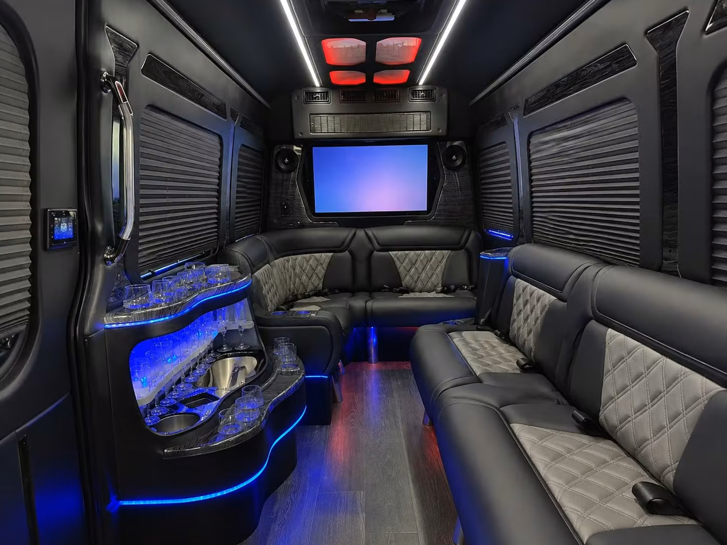 sprinter limousine inside