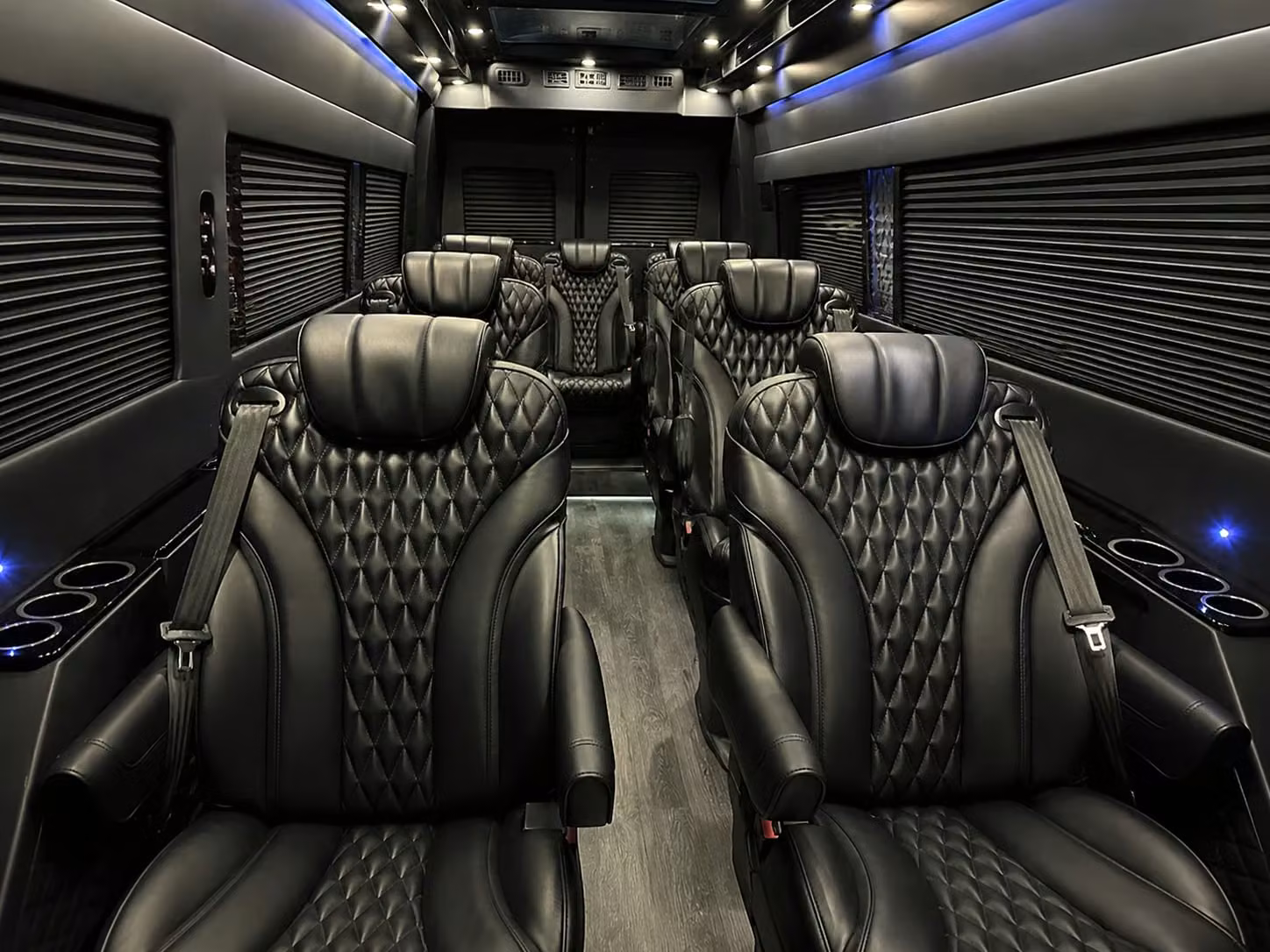 sprinter van with driver interior